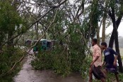 শিলাবৃষ্টি ও কালবৈশাখী ঝড়ে সিলেটে ব্যাপক ক্ষয়-ক্ষতি

