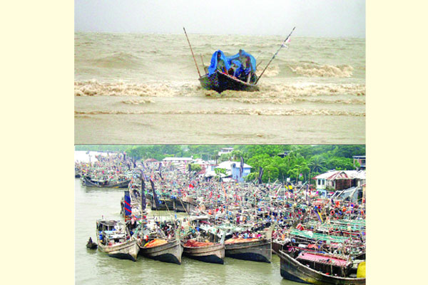 উপকূলে ‘নাডা’ আতঙ্ক, সংকেত বেড়ে ৪