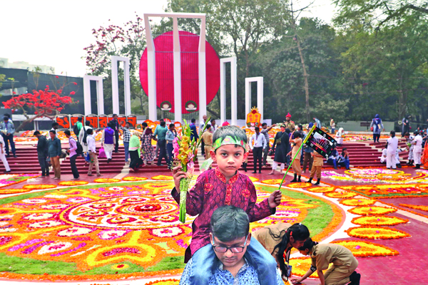 বিনম্র শ্রদ্ধায় ভাষা শহীদদের স্মরণ