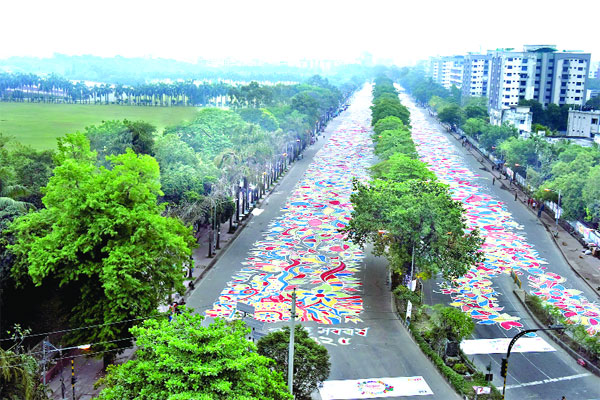 বার্জার আল্পনায় বৈশাখ ১৪২৫