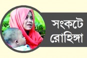 ঝড়-বৃষ্টিতে দুর্ভোগ রোহিঙ্গা ক্যাম্পে