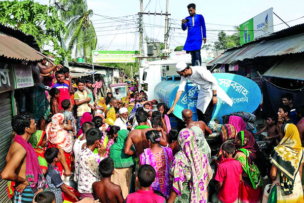 বিশুদ্ধ পানি সংকটে বরিশাল