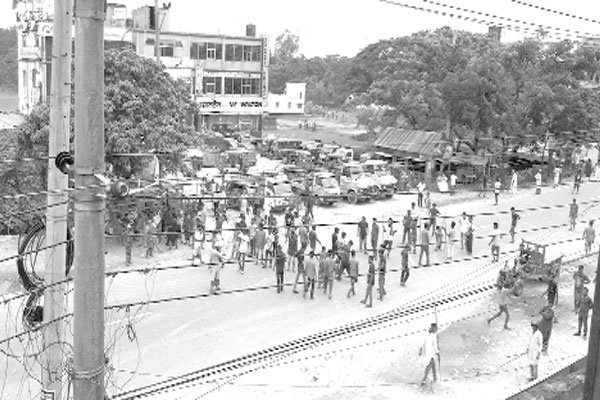 ব্রাহ্মণবাড়িয়ায় দুই পক্ষের সংঘর্ষে আহত অর্ধশত