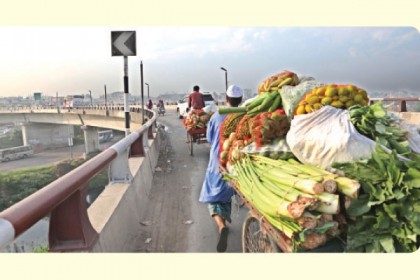 অরক্ষিত ঢাকার ফ্লাইওভার