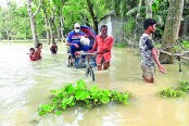 তলিয়ে যাচ্ছে নতুন নতুন এলাকা