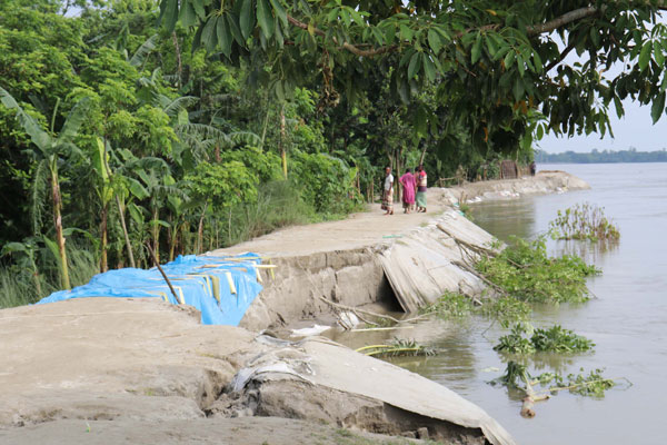 কুড়িগ্রামে বন্যা পরিস্থিতির উন্নতি 