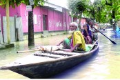 দ্বিতীয় দফা বন্যায় লাখ লাখ মানুষ পানিবন্দী