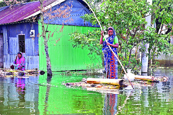 মধ্য আগস্টে ফের বাড়বে বন্যার পানি