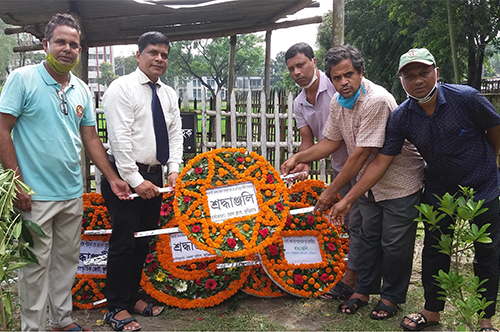 কুড়িগ্রামের সৈয়দ শামসুল হকের মৃত্যুবার্ষিকী পালিত