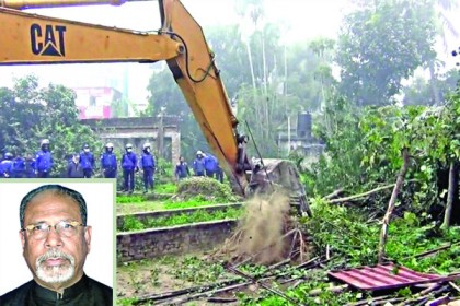 লতিফ সিদ্দিকীর অবৈধ দখলে থাকা ৫০ কোটি টাকার সরকারি জমি উদ্ধার