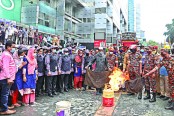 অগ্নিকান্ড থেকে নিরাপদ বসুন্ধরা সিটি শপিং কমপ্লেক্স