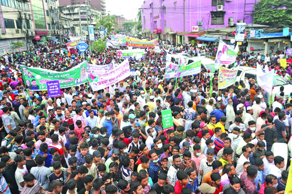 সারা দেশে আওয়ামী লীগের সম্প্রীতি সমাবেশ ও শান্তির শোভাযাত্রা