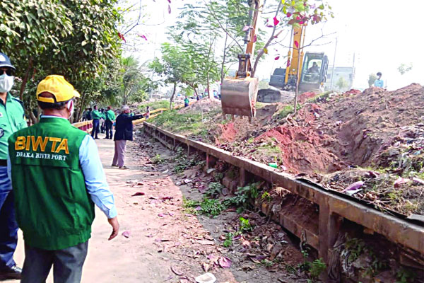 বেদখল হওয়া দেড় একর জমি ফিরে পেল তুরাগ