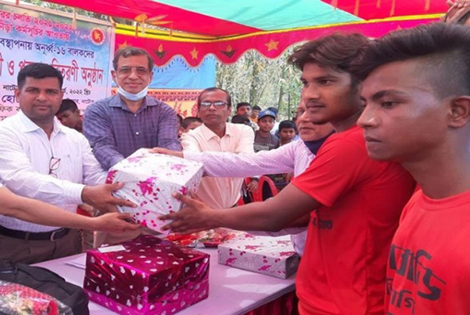 নাটোরে কাবাডি প্রতিযোগিতা; ছাতনী উচ্চ বিদ্যালয় চ্যাম্পিয়ন