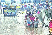 রাজধানীতে তলিয়ে গেছে বহু এলাকা