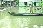 সিলেটে যে কারণে ধীরে কমছে বন্যার পানি