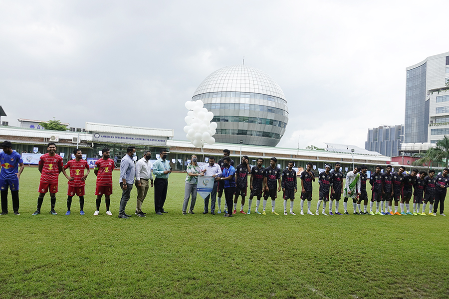 এআইইউবি আন্তঃবিভাগ ফুটবল প্রতিযোগিতা শুরু
