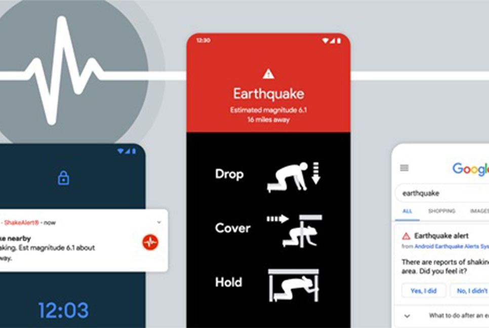 দেশে আর্থকোয়াক অ্যালার্ট সিস্টেম চালু গুগলের