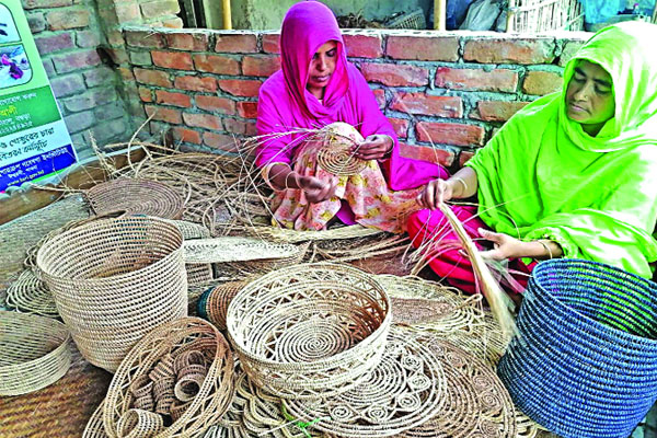 তালগাছের আঁশে জীবনের স্বপ্ন