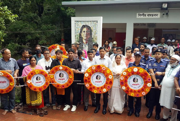 নড়াইলে চিত্রশিল্পী এসএম সুলতানের জন্মবার্ষিকী পালিত