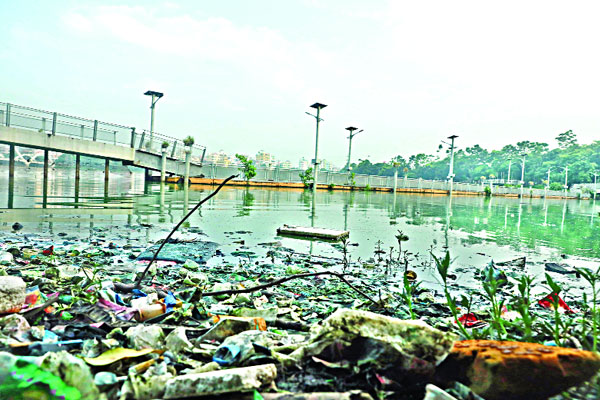 বর্জ্যে বিপন্ন হাতিরঝিল (ভিডিও)