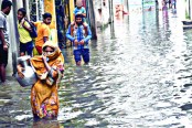 ডিএনডিতে দুঃসহ জলজট মানুষের দুর্ভোগ