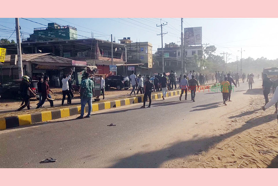 সিলেটে বিএনপির সমাবেশের প্রচারণাকালে ছাত্রলীগের হামলা