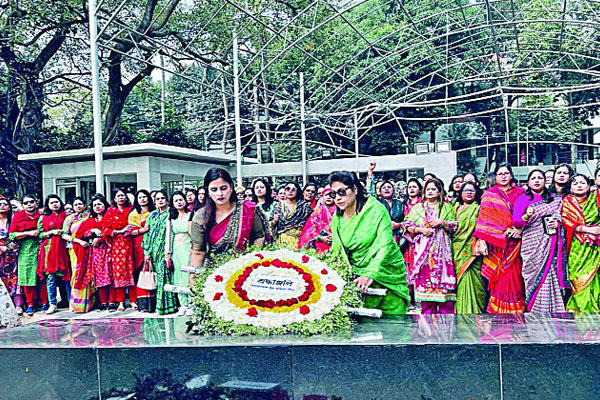 বিএনপি-জামায়াতের ‘নৈরাজ্য’ মোকাবিলার ঘোষণা যুব মহিলা লীগের