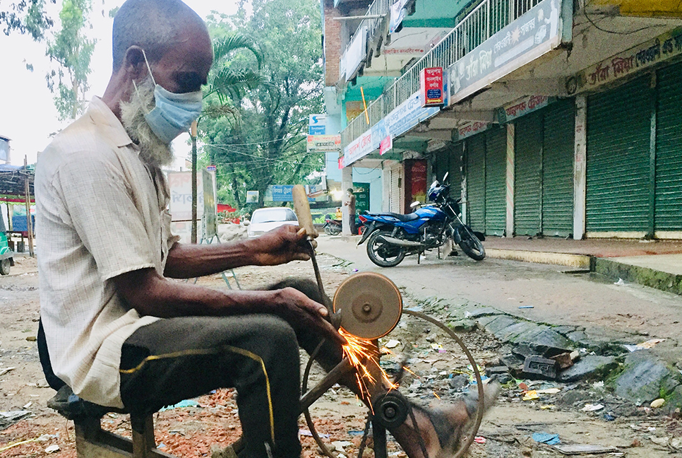 বিলুপ্ত পেশা ‘শান কারিগর’