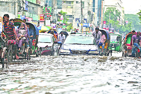 ঢাকায় জলাবদ্ধতা