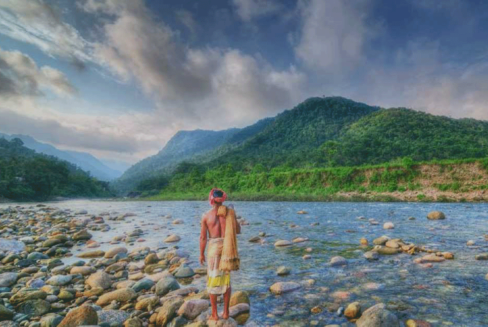 নুড়ি পাথরের বিছানাকান্দি