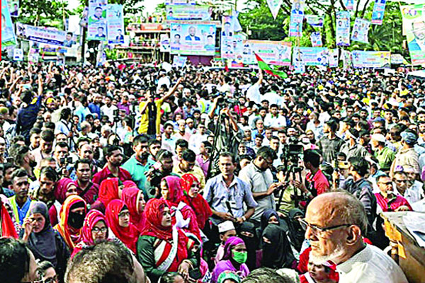 দাবি আদায় পর্যন্ত রাজপথে থাকার ঘোষণা