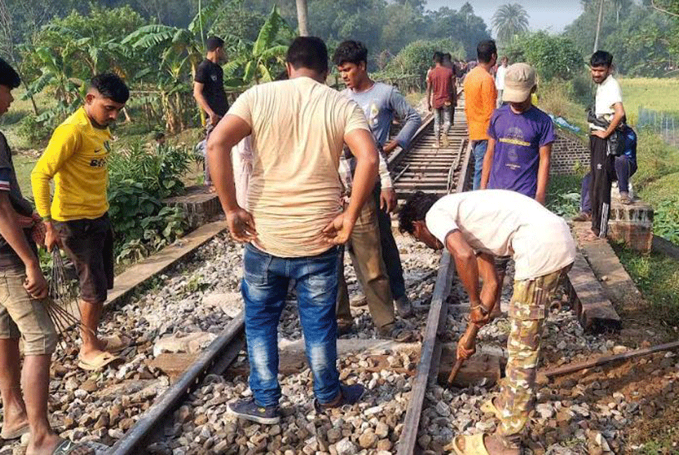 সিলেটের সাথে সারাদেশের রেল যোগাযোগ স্বাভাবিক