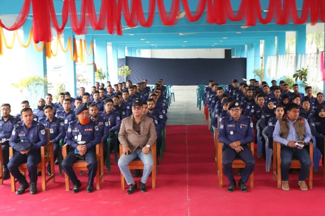 জাতীয় নির্বাচনে পুলিশের করণীয় বিষয়ে এসপির নির্দেশনা