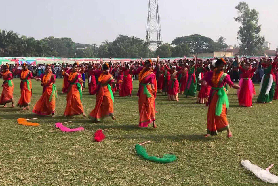 রাজশাহীতে উৎসাহ উদ্দীপনায় চলছে বিজয় দিবস উদযাপন