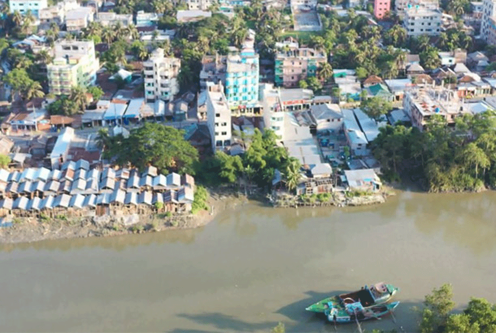 খাকদোন নদ এখন সরু খাল