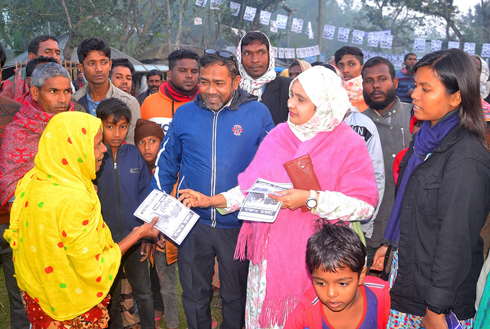 বগুড়া-১ আসনে তবলা প্রতীক নিয়ে ছুটছেন স্বতন্ত্র প্রার্থী লিপি