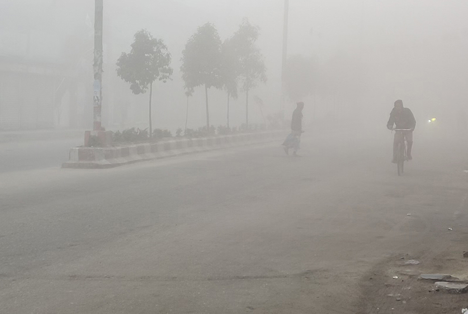 তেঁতুলিয়ায় তাপমাত্রা ৮.৪ ডিগ্রি সেলসিয়াস