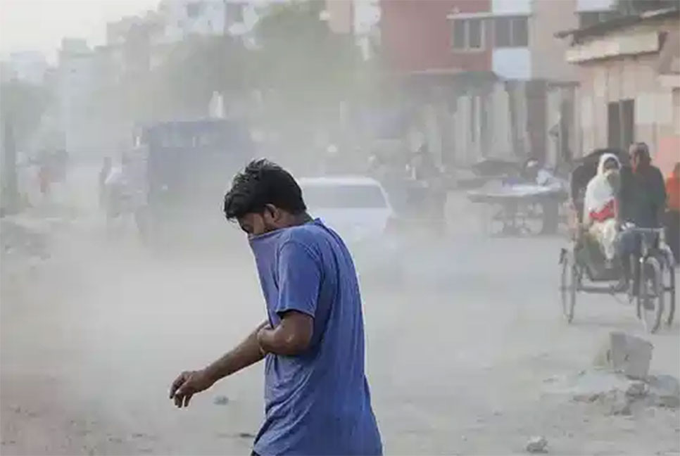 বায়ু দূষণ নিয়ে স্বাস্থ্য সুরক্ষামূলক পরামর্শ প্রচার করছে পরিবেশ অধিদপ্তর