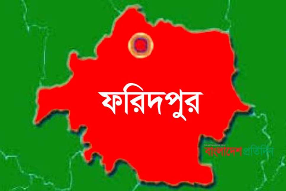 ভাঙ্গায় ট্রাকে আগুন 