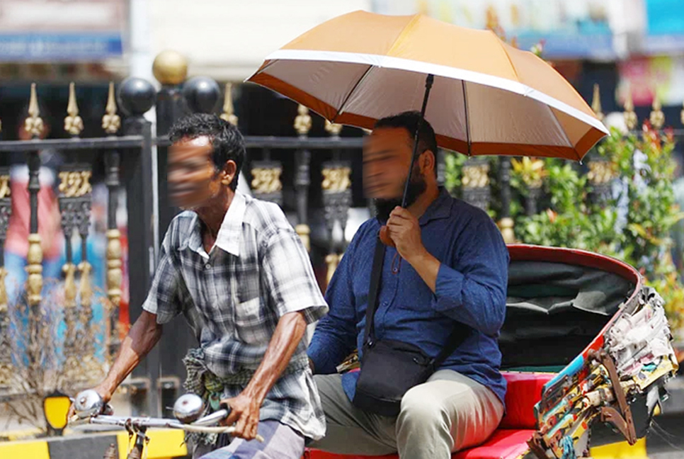 বছরের সর্বোচ্চ তাপমাত্রায় পুড়ছে সিলেট

