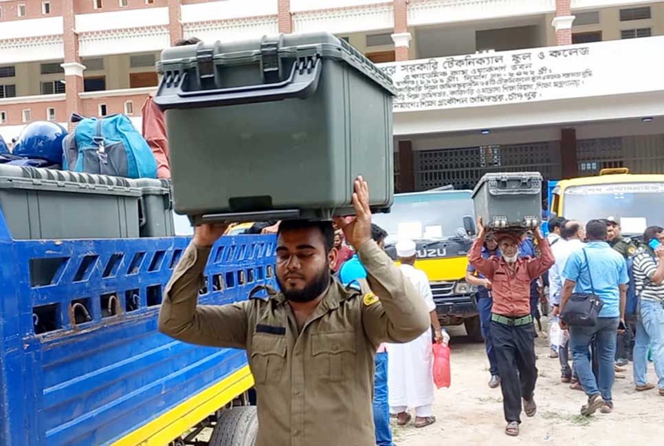 চাঁদপুরে তিন উপজেলায় ভোটগ্রহণের প্রস্তুতি সম্পন্ন