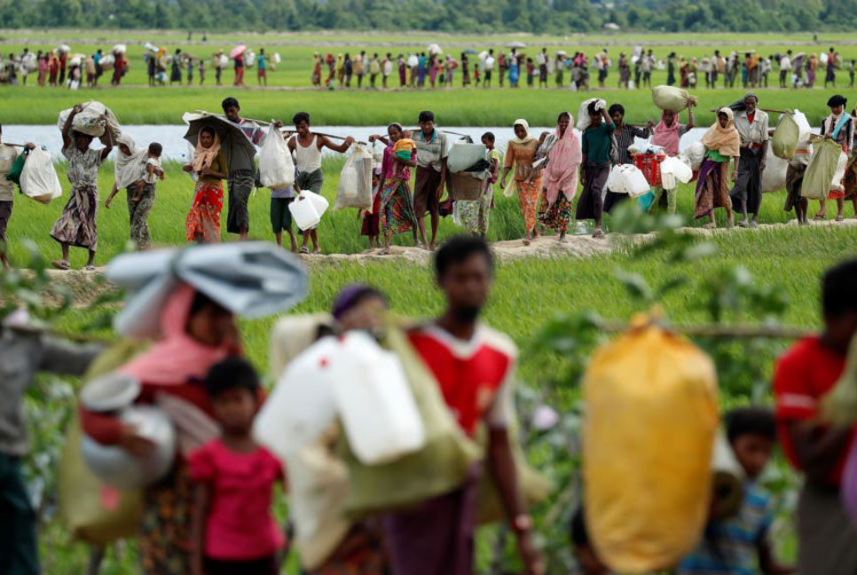 সীমান্তে নতুন করে ৪৫ হাজার রোহিঙ্গা আশ্রয় নিয়েছে: জাতিসংঘ