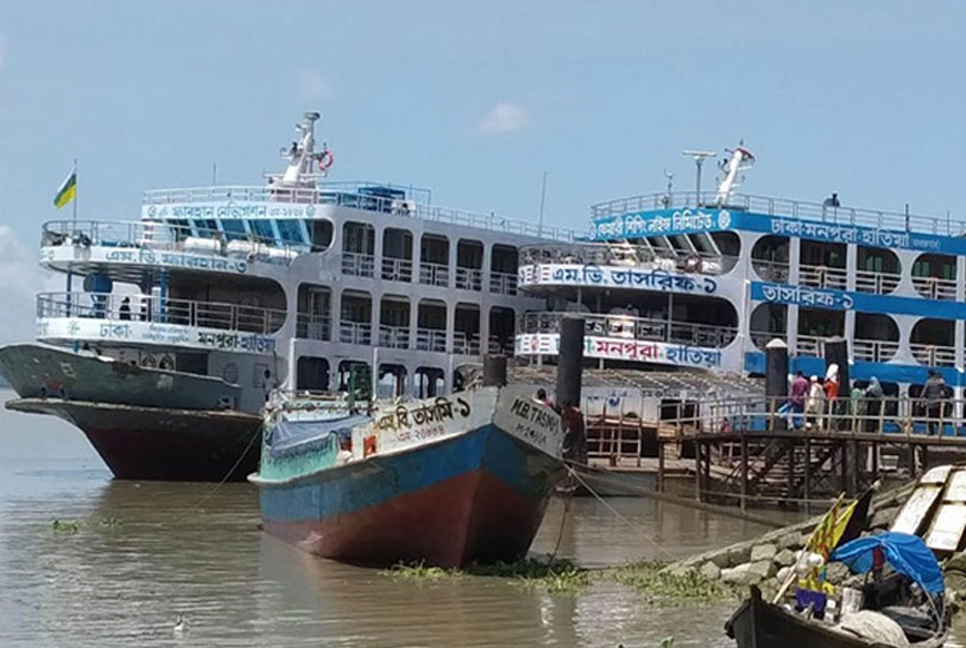 ঘূর্ণিঝড় রেমাল: হাতিয়ার সঙ্গে সারা দেশের নৌ যোগাযোগ বন্ধ