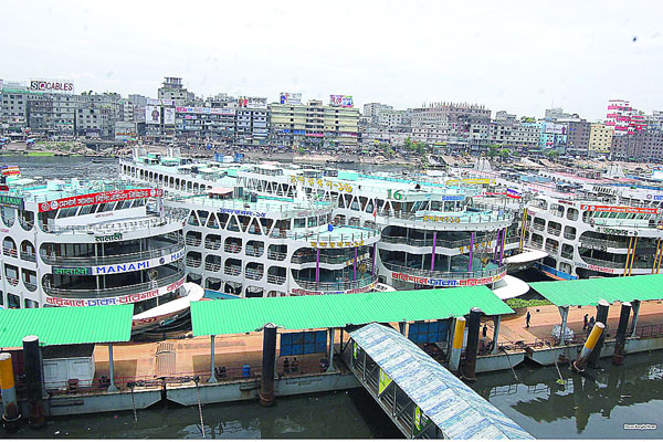 ঘূর্ণিঝড় রিমালের প্রভাবে সব ধরনের নৌ চলাচল বন্ধ 