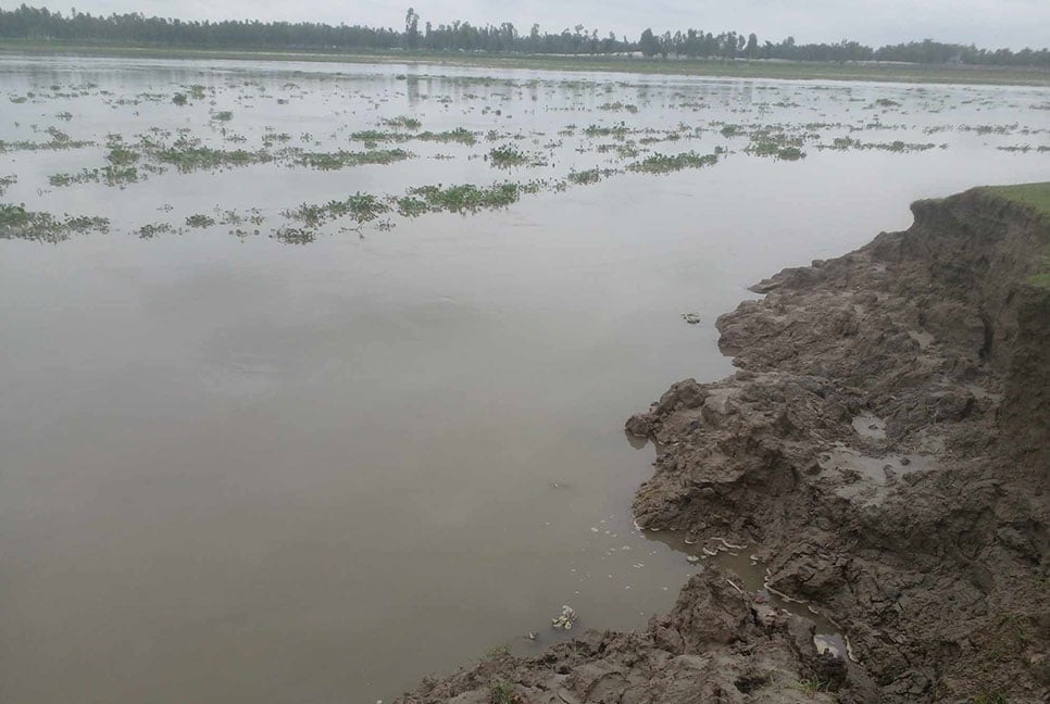 কুড়িগ্রামে নদ-নদীর পানি বাড়ছে