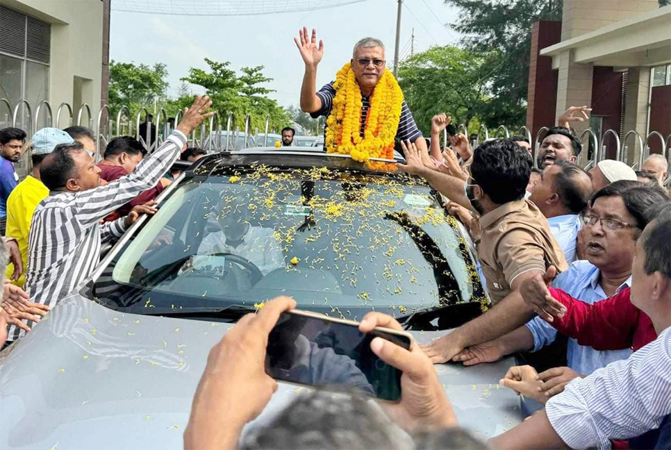 জামিনে কারামুক্ত হলেন বিএনপি নেতা সাইফুল আলম নীরব

