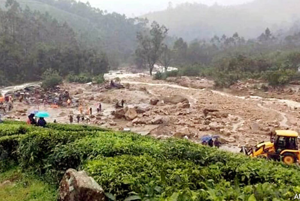 কেরালায় ভূমিধস: নিহতের সংখ্যা পৌঁছেছে ১৬৭ জনে