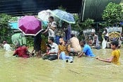 ফের তলিয়েছে চট্টগ্রাম