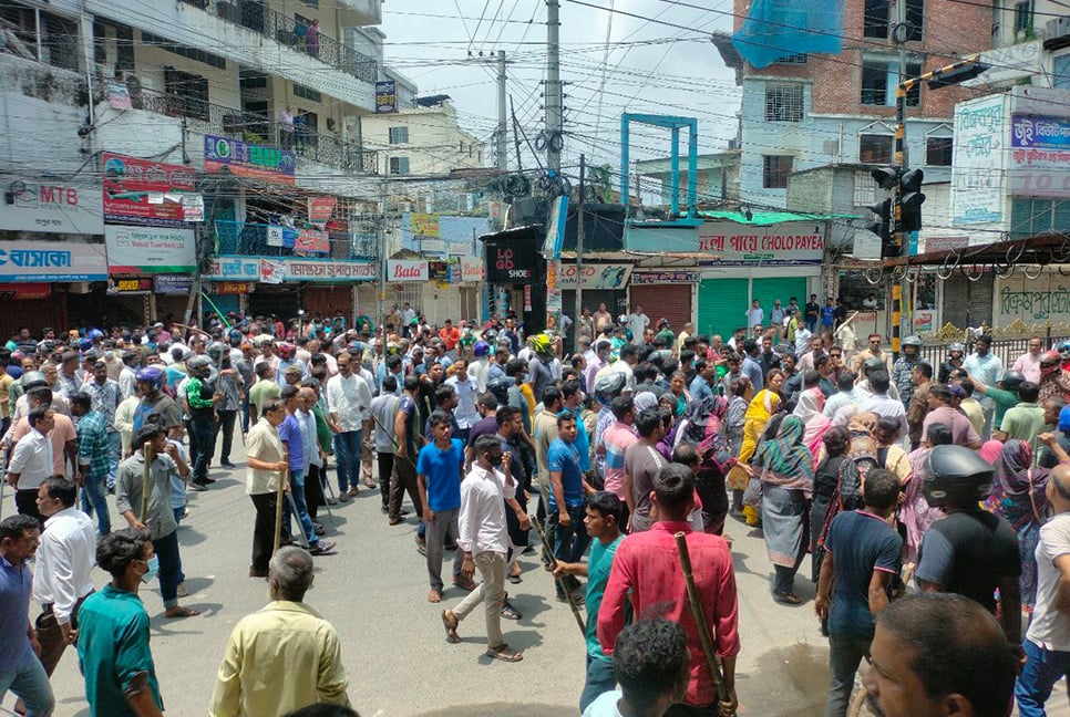 রংপুরে সংঘর্ষে থানা আওয়ামী লীগের সভাপতিসহ নিহত ৫